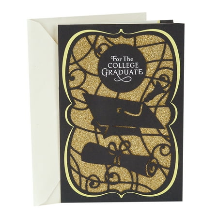 Hallmark College Graduation Card (Diploma and Graduation Cap Proud of Your (Best Gas Card For College Students)