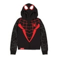 thumbnail image 4 of Boys, Licensed Cosplay Hoodie, Miles Morales Spiderman, Sizes XS-XXL, 4 of 9