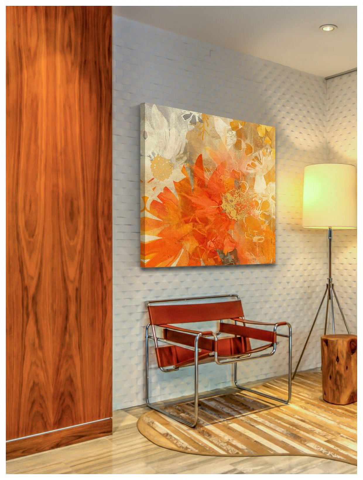 "Sunny Bee" Painting Print on Wrapped Canvas