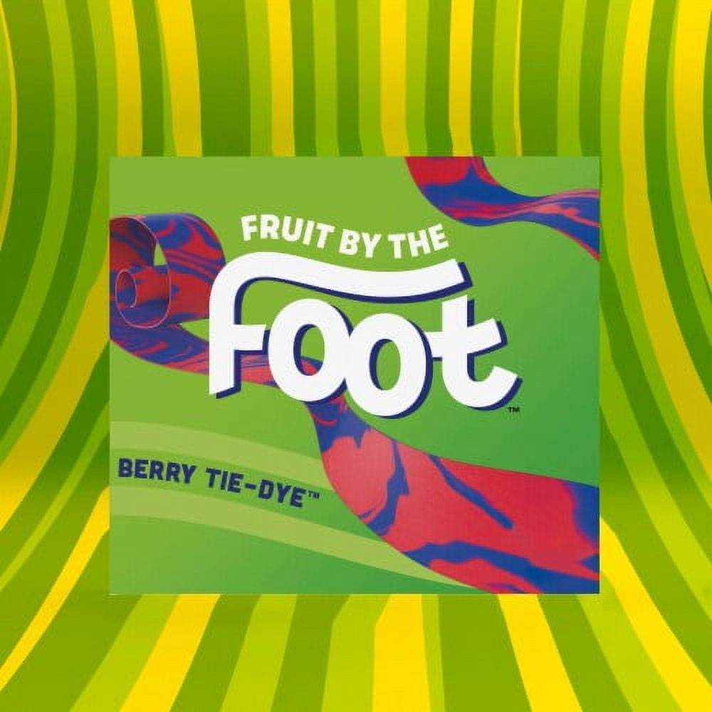 Fruit by the Foot Gluten Free Berry Tie Dye Fruit Flavored Snacks 6 ct / 0.75 oz - Pack of 2