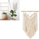 thumbnail image 3 of Tapiz de macramé para colgar en la pared, elegante tapiz de madera flotante, decoración de pared tejida, habitación independiente, apartamento, dormitorio, regalos, decoración de balcón, 3 of 5