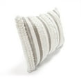 thumbnail image 5 of Lush Decor Bria Stripe Decorative Pillow - Gray - Single - 14 x 20, 5 of 11