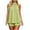Green 04, variant on Karymi Plus Size Tops for Women Solid 2 Piece Vacation Outfit Set, Halter Neck Sleeveless Loose Flowy Tank Top, Elastic High Waist Relaxed Fit Shorts Womens T Shirts