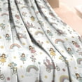 thumbnail image 3 of Fairy Princess Castle Pattern Blanket,Comfortable Soft Lamb Wool Throw Blanket,All Season,Warm Lightweight Blankets for Sofa Bed Couch Living Room Chair,40"x50", 3 of 4