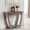 Light Oak, variant on 24/7 Shop At Home Rift Modern Wood 1-Drawer Console Table in Light Oak