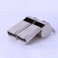 thumbnail image 4 of Bgsha 1 Piece Referee Metal Whistle Stainless Steel Whistle Basketball and Soccer Game, 4 of 9