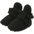 thumbnail image 4 of newwalpole Infant Baby Boy Girl Cozy Fleece Bootie Newborn Stay On Slipper Winter Warm Gripper Non-Slip Crib Shoes Black for Size 4.5, 4 of 7