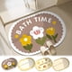 thumbnail image 1 of Ganfancp Diatomita Baño Absorbente de Agua Alfombrillas Puerta de Baño Antideslizante Pie Alfombrillas Lavabo Wc Alfombrillas de Secado Rápido Ofertas y Liquidaciones Alfombrillas X 1, 1 of 6