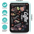 thumbnail image 5 of Fun Coffee Mat 23inx15in,Coffee Bar Mat for Countertops,Absorbent Hide Stain Anti-Slip Coffee Bar Accessories Fit Under Coffee Machine Mat,dish Drying Mats for Kitchen, 5 of 6