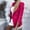 Hot Pink, variant on Summer Saving Clearance AXXD Summer Long Sleeve Solid Slim Double Breasted Blazer Suit Summer Jackets for Women With Hoodie Clearance Hot Pink Size L(Us:8)