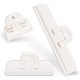 thumbnail image 1 of 3 Piezas (Blanco) Clips para Bolsas de Alimentos, Clips para Bolsas para Almacenamiento de Alimentos (3 Tamaños), Clips Reutilizables para Almacenamiento de Alimentos Clips de Sellado para Sellar Alim, 1 of 5