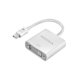 thumbnail image 2 of Adaptador Mini DisplayPort a DVI Insignia Blanco, 2 of 2