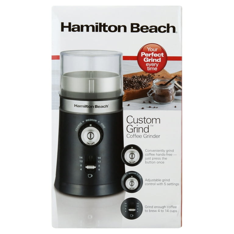 Hamilton Beach Fresh Bean Electric Coffee Grinder with