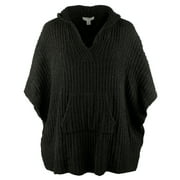 Tommy Bahama Island Soft Beach Poncho, Black, Small/Medium