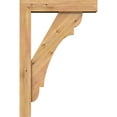 thumbnail image 3 of Ekena Millwork 5 1/2"W x 24"D x 36"H Olympic Block Smooth Bracket w/ Offset Brace, Western Red Cedar, 3 of 25