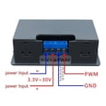 thumbnail image 5 of Dual System PWM Pulse Frequency Signal Generator Duty Cycle Adjustable Module Square Wave Rectangular(XY-KPWM), 5 of 5