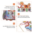thumbnail image 2 of 1Pc Festive Tiger Pattern Paper Lantern Glowing Tiger Lantern New Year Kid Toy, 2 of 6