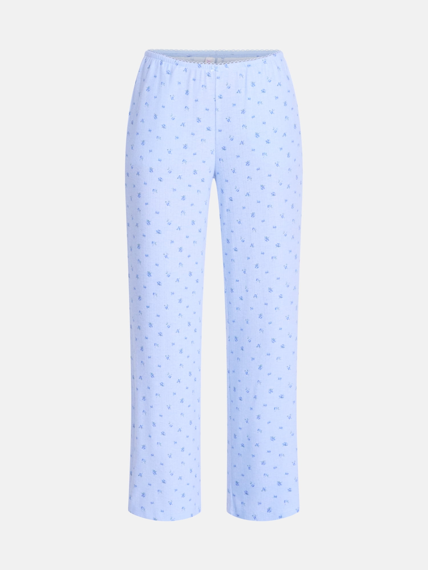 Joyspun Women's Flannel Sleep Pants, 30” Inseam, Sizes XS-3X