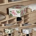 thumbnail image 6 of Lavatelli: Storage Box 6 Pack: Large - Flower Mix - Lid & Handles, Decorative Cardboard Organizer, Stack-Fold, Home-Clothes-Linens, 19.7 x 15.4 x 9.4", 6 of 6
