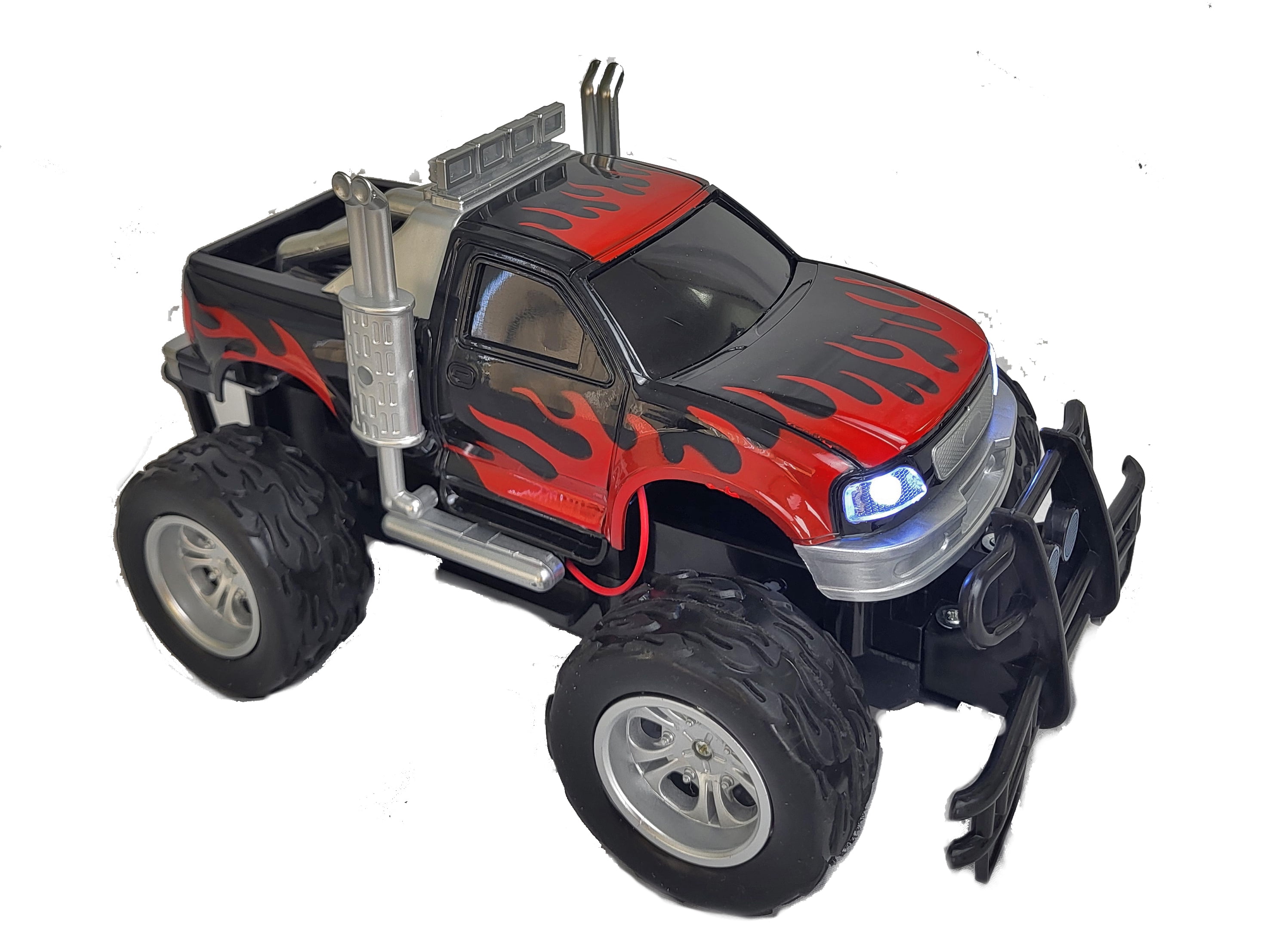 BLUE BLOCK Remote Control Full Function Extreme Flame Monster Truck