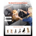 thumbnail image 6 of VEVOR 62" Stainless Steel Dog Wash Station w/Ramp, PE Board, Faucet & Shower - Pet Grooming Tub (Right Door), 6 of 9