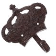 thumbnail image 2 of Rustic Style Wall Hanger Cast Iron Crown Shaped Hanger for Home Dorm Shop, 2 of 9