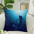 thumbnail image 2 of MKHERT Beautiful Mermaid Pillow Covers Pillowcase Throw Pillows 18x18 inch, 2 of 2
