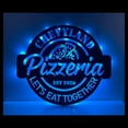 thumbnail image 2 of Handmadetneonsign Pizza Metal Wall Art Light, Pizza Store Metal Sign Wall Decor, Pizza Store Metal Decor, 2 of 5