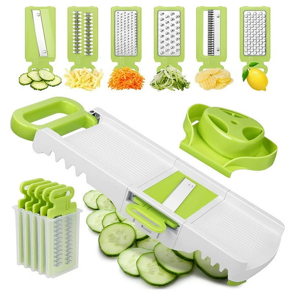 Rallador de Verduras Hiperware 6 en 1 Plegable