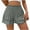 Dark Gray, variant on hotojiny Shorts for Women Casual Summer Elastic High Waist Flowy Shorts Smocked Tiered Ruffle Shorts for Beach Vaction
