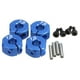 thumbnail image 4 of 4PCS RC 1:10 Piezas de Automóvil Rueda Bujes Hexagonales Pin de Montaje en Impulsión la adaptaciónción Al Buje HSP de 12 Mm Azul Hugo Cubo de rueda hexagonal de 12 mm, 4 of 7