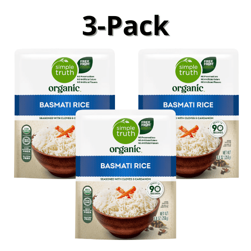 Simple Truth Organic Basmati Rice, 3 pcs