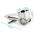 thumbnail image 3 of Gustave Stainless Steel Rotary Cheese Grater Manual Handheld Cheese Slicer Shredder Chocolate Cutter Kitchen Tool with 3 Stainless Drum Blades, 3 of 9