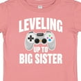 thumbnail image 4 of Inktastic Leveling Up to Big Sister Girls Baby T-Shirt, 4 of 5