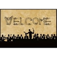 thumbnail image 1 of Carolines Treasures SB3071JMAT Bienvenue Symphonie Tapis Intérieur Ou Extérieur, 1 of 4