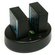 Replacement for Fujifilm X100VI Battery (2-Pack, 1400mAh) and Dual Charger