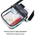 thumbnail image 3 of GASTROPOD Clear Bag for Stadium Events Waterproof Crossbody Bags for Women Storage Handbags for Women Purple Large, 3 of 6