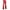 Red, variant on Women's Casual Plain Flare Leg Black Pants S (4)