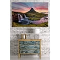 thumbnail image 3 of Kirkjufell Mountain and Waterfall, Iceland (36x54 Giclee Gallery Art Print, Vivid Textured Wall Decor), 3 of 3