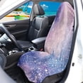 thumbnail image 3 of XYZCANDO 1 Pack Terry Cloth Car Seat Covers Waterproof Premium, Compatible with Car Front Seats Bucket Seat Truck Seat Car Seat Towel Cover(Galaxy-Themed), 3 of 7