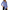 A-Blue, variant on Fantaslook Striped Button Down Shirts for Women Classic Long Sleeve Collared Office Work Blouses Tops