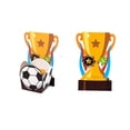 thumbnail image 2 of Diceymbol 10Pcs Soccer Party Favors Treat Boxes Birthday Party Decorations Boxes Soccer Fan Gifts 4In Square Candy Boxes for Game Day Party Treat Use, 2 of 7