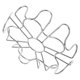 thumbnail image 1 of ADDHAT Estante Para Huevos Y Verduras En Acero Inoxidable Resistente Plata, 1 of 8