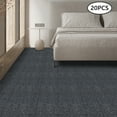 thumbnail image 3 of Toolven Self Adhesive Floor Tiles, Non-Slip and Noise Reduction, Easy to Clean, DIY Customizable, Elastic Polyester Fiber, Wrinkle-Resistant, Dark Grey, 3 of 8