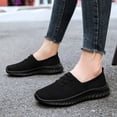 thumbnail image 2 of GLYGML Lightweight Walking Shoes Breathable Slip-On Casual Sneakers Non-Slip Durable Sole for Daily Commute and Walking, 2 of 5