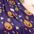 thumbnail image 3 of Cute Halloween Icons Pattern Blanket,Comfortable Soft Flannel Throw Blanket,All Season,Warm Lightweight Blankets for Sofa Bed Couch Living Room Chair,30"x40", 3 of 4