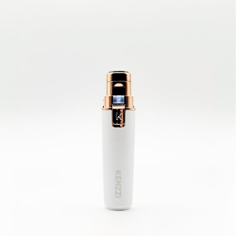 KENZZI 2-in-1 Rechargeable Facial Hair Remover and Eyebrow Shaver