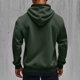 thumbnail image 4 of Ceisia Men's casual sports solid color hooded jacket pocket long Gift sleeve outerwear, 4 of 6