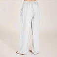 thumbnail image 6 of Cargo Yoga Pants for Women Plus Size High Waist Wide Leg Lounge Trousers Bootcut Flare Yoga Pant with Multi Pockets, 6 of 7