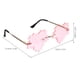 thumbnail image 4 of KAKOWELY Gafas de sol sin montura, gafas de sol rave para mujer, gafas de sol ligeras, gafas de sol de fiesta para adultos, 4 of 4